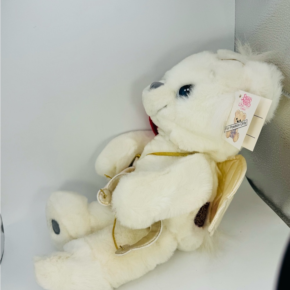 Precious Moments Cupid Bear Plush Angel W/Tag 1994 Vintage Stuffed Animal 15” - Picture 5 of 10